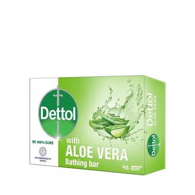 Dettol Soap Bar Aloe Vera(75gm)