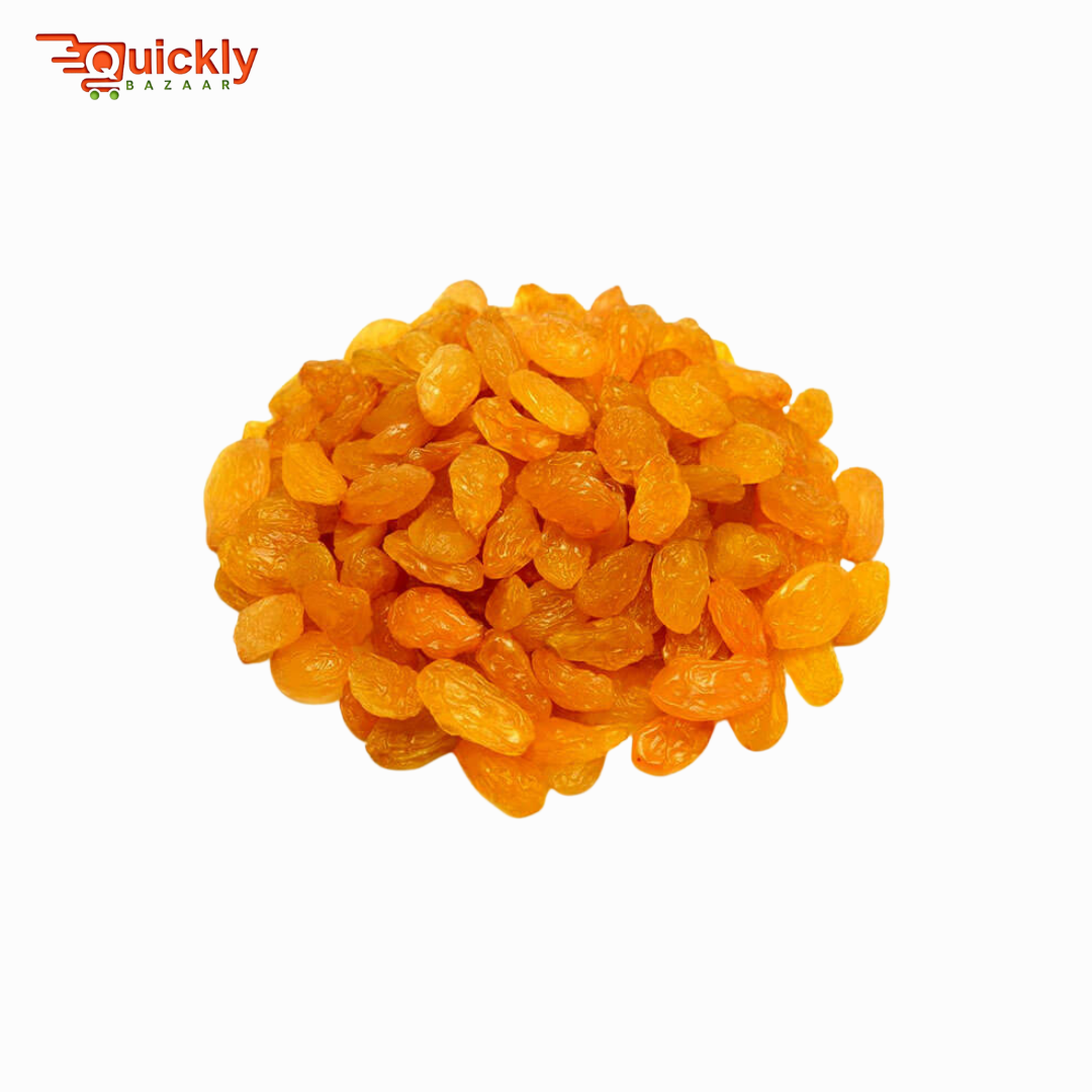 গোল্ডেন কিসমিস প্রিমিয়াম সাইজ বিচি ছাড়া-(২৫০-গ্রাম)